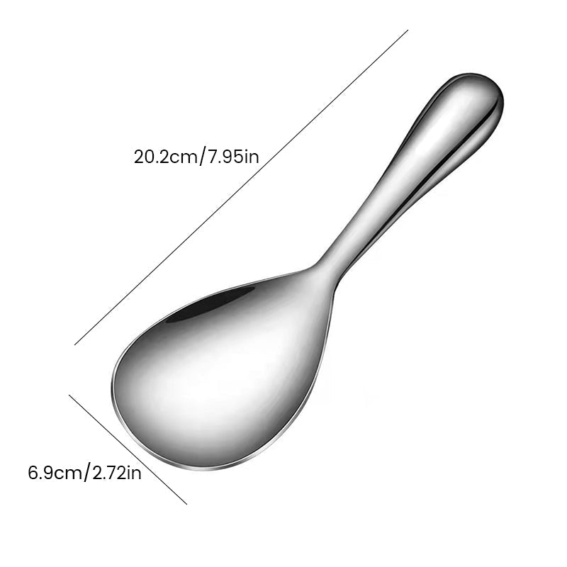 RiceBuddy - Robust steel rice spoon