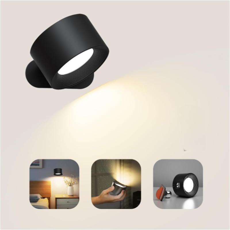 Buy one and get one free | LumiPod - Rotating wireless LED wall light