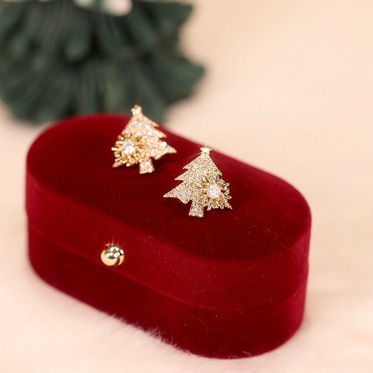 Buy One Get One Free | TwistN'Tinsel - Twistable Christmas Tree Earrings [Last Day Sale]