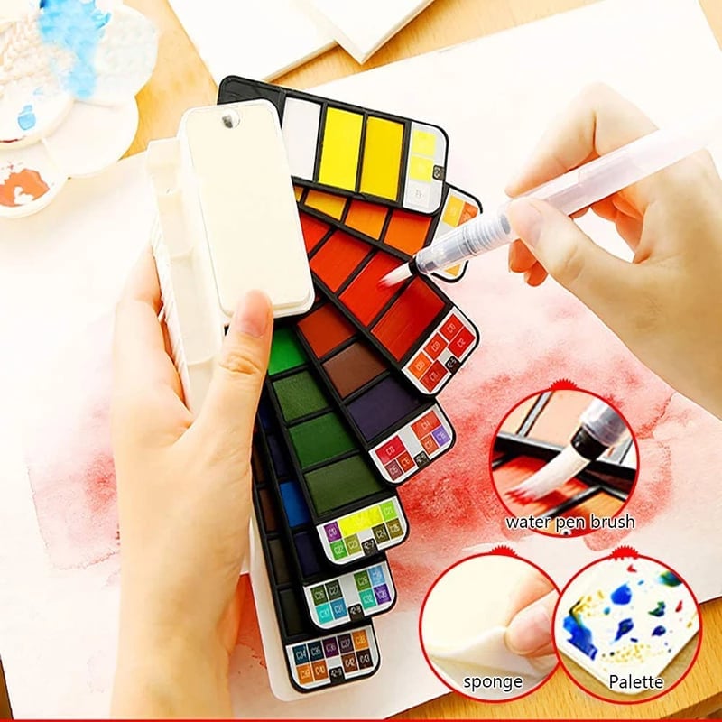 ArtWander - Handy watercolor set for travel
