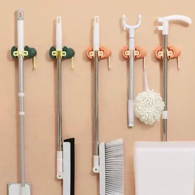 Buy 1+1 FREE | MopHolder - Smart, space-saving &amp; no drilling required 