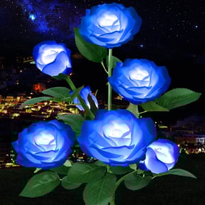 RoseGlow - Romantic garden lighting without electricity