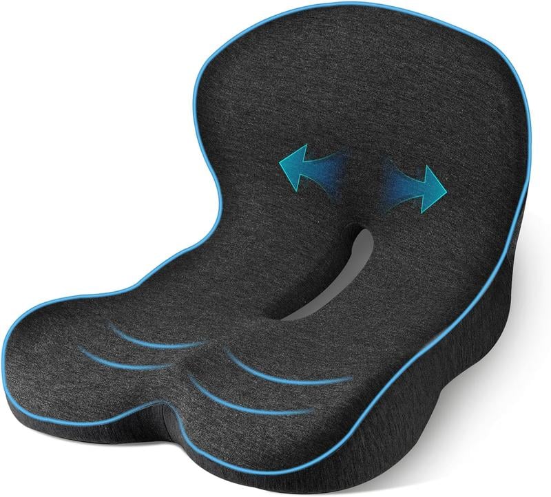 Ergonomisch Kussen met Geheugenschuim voor Lendensteun