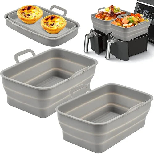 FryTray - Foldable silicone baking tray for the hot air fryer