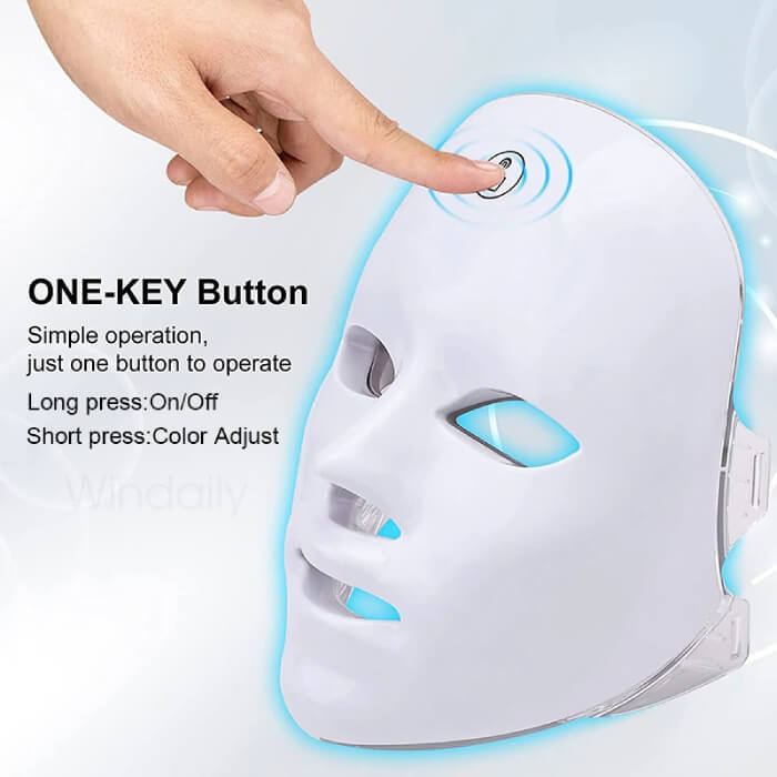GlowBloom™ LED-lichttherapie Koreaanse gezichtsmasker
