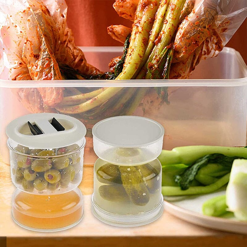 PicklePal - Jar of Pickles and Olives with Strainer [Last Day Sale]