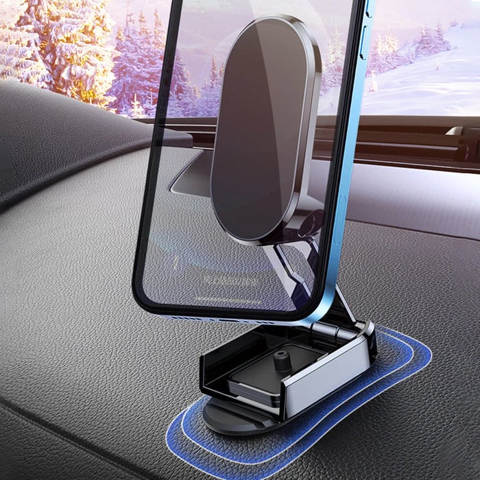 SnapMount – Foldable Magnetic Car Phone Holder