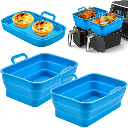 FryTray - Foldable silicone baking tray for the hot air fryer