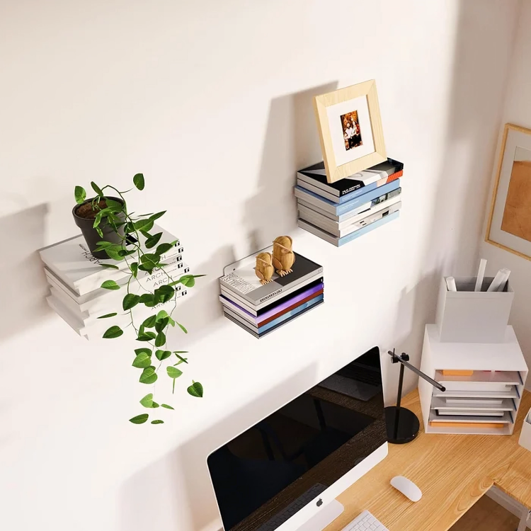 Buy 1+1 FREE | FloatyBooks - Invisible floating bookshelves 