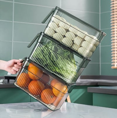 ClearBin - More organization &amp; freshness at a glance