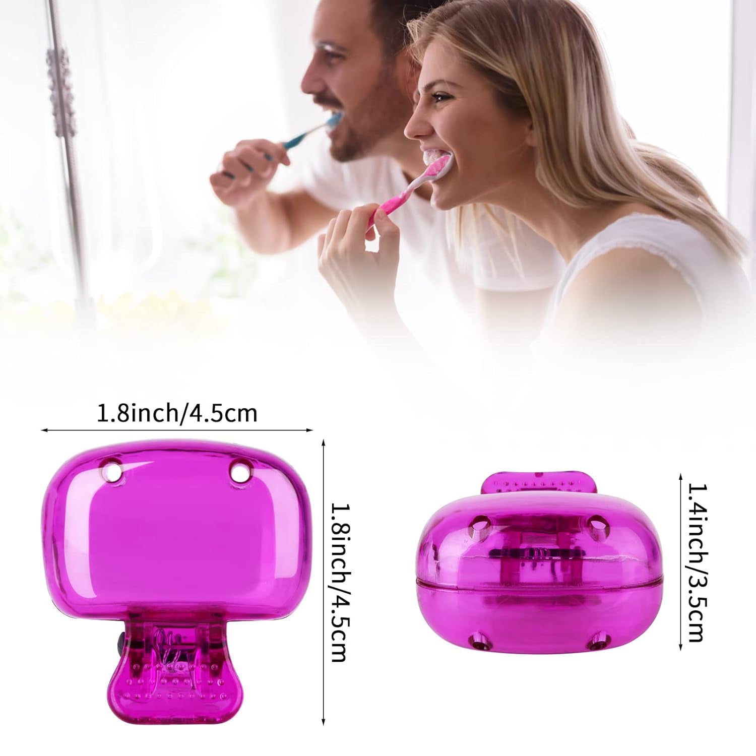 BrushBuddy - Your toothbrush. Safe. Clean. Everywhere (set of 15)