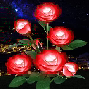 RoseGlow - Romantic garden lighting without electricity