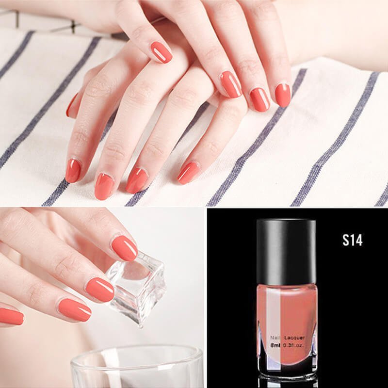 Salon-Perfect Glossy Nails Set voor Snelle Manicures