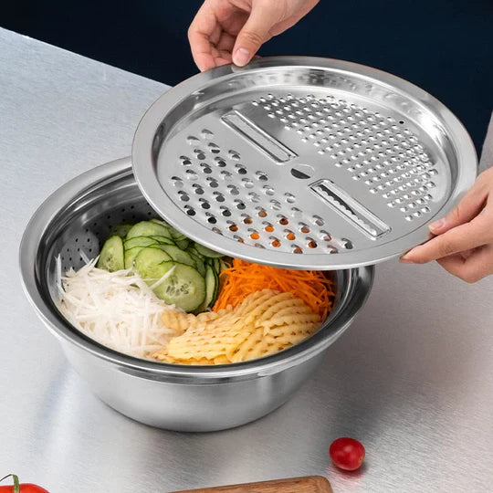 BowlXpert - Multifunctional stainless steel bowl [Last day sale]