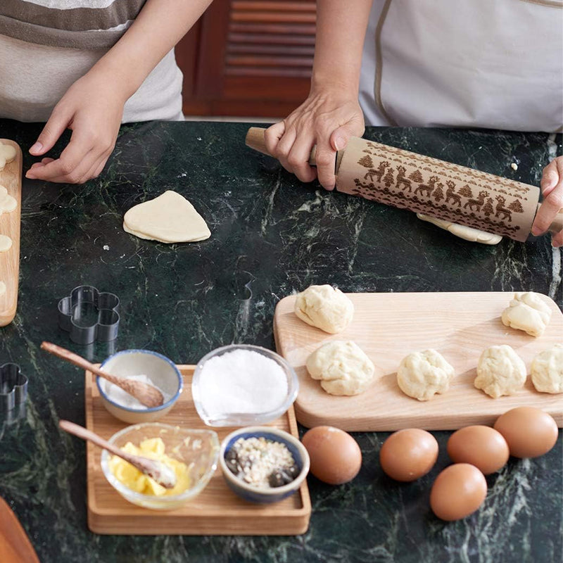 ChristmasRoller™ - Christmas Cookie Rolling Pin [Last Day Sale] 