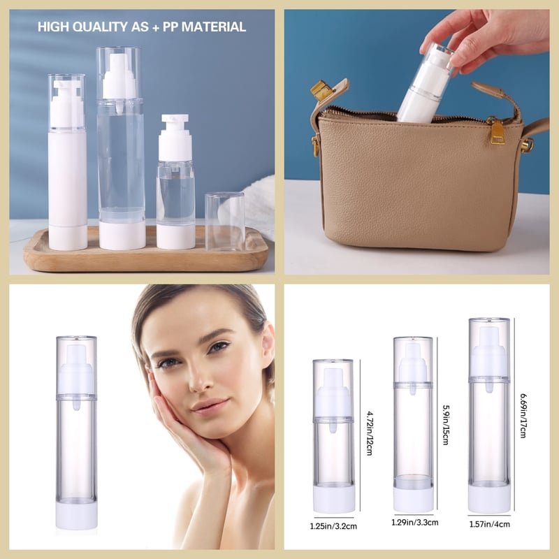2+1 FREE | PurePump - Refillable vacuum pump bottle for travel