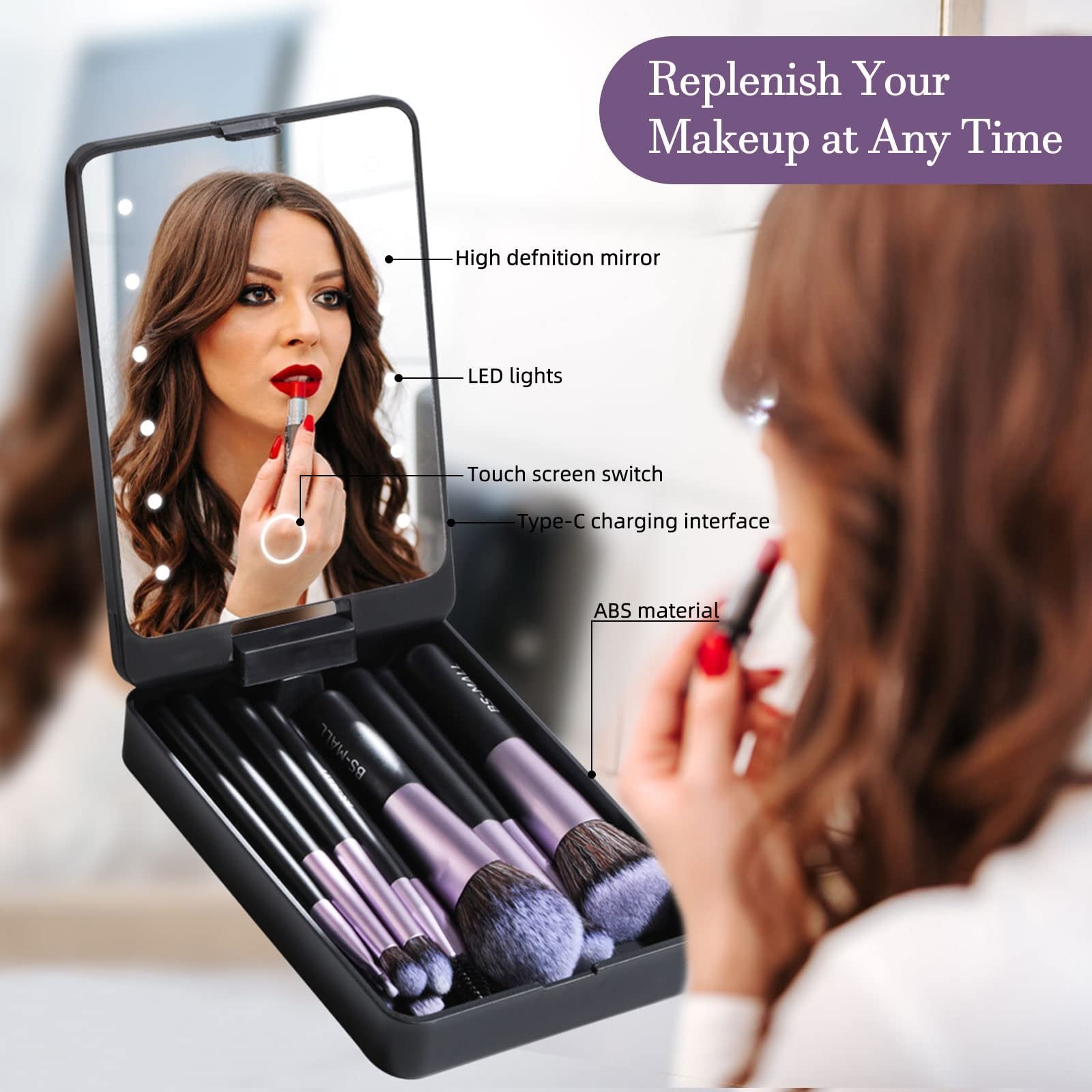 MirrorGlam - Perfect makeup on the go, anytime, anywhere!