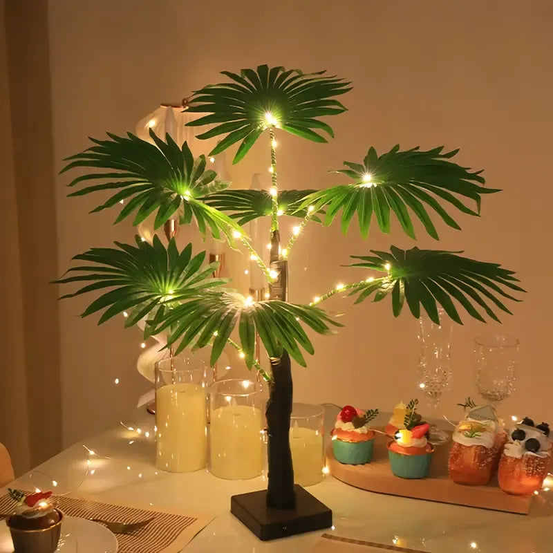 Tropische LED Palmboom Tafellamp