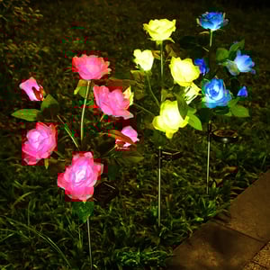 RoseGlow - Romantic garden lighting without electricity