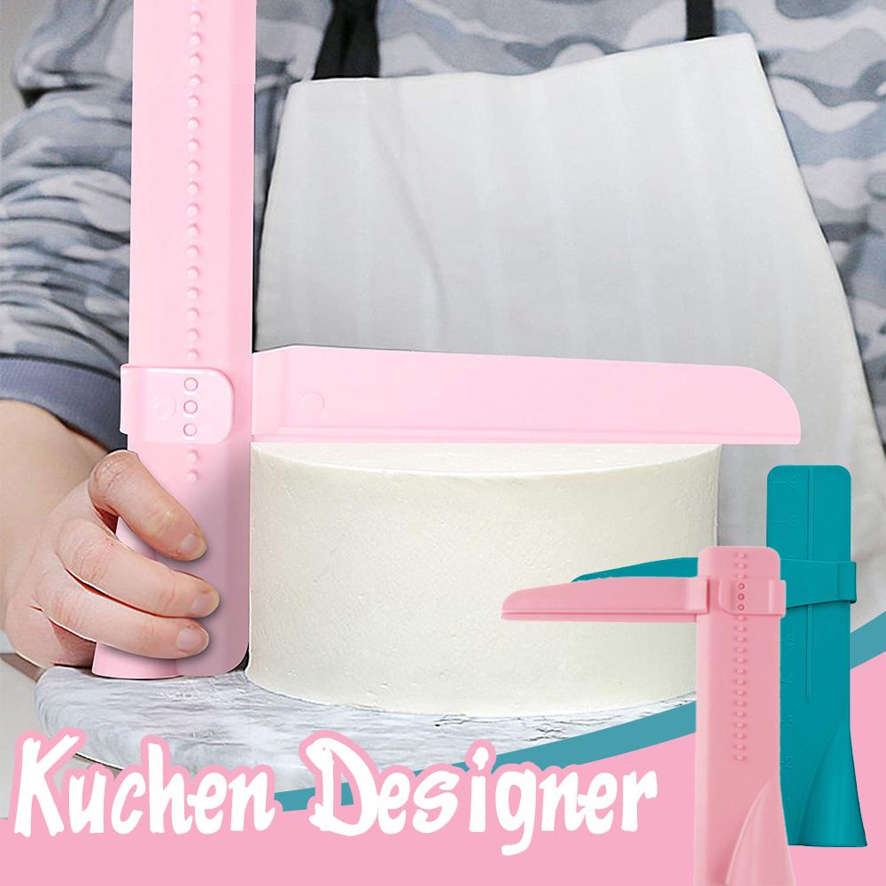 CakeCrafter - Adjustable Cake Scraper and Smoother