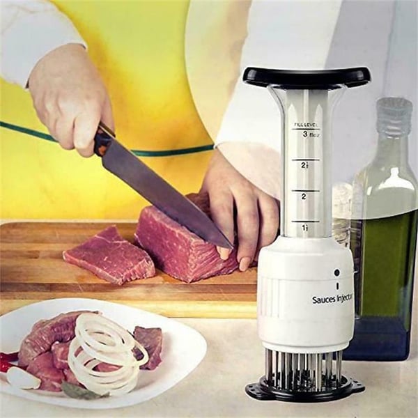 InjectaTender - 2-in-1 tenderizer and sauce injector