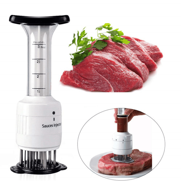 InjectaTender - 2-in-1 tenderizer and sauce injector
