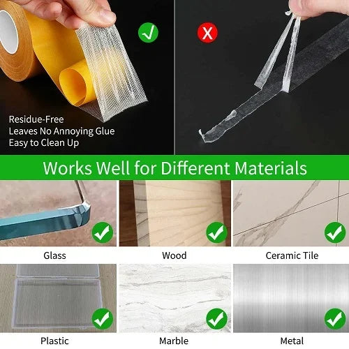 MeshTape - Resistant transparent adhesive tape [Last day sale]