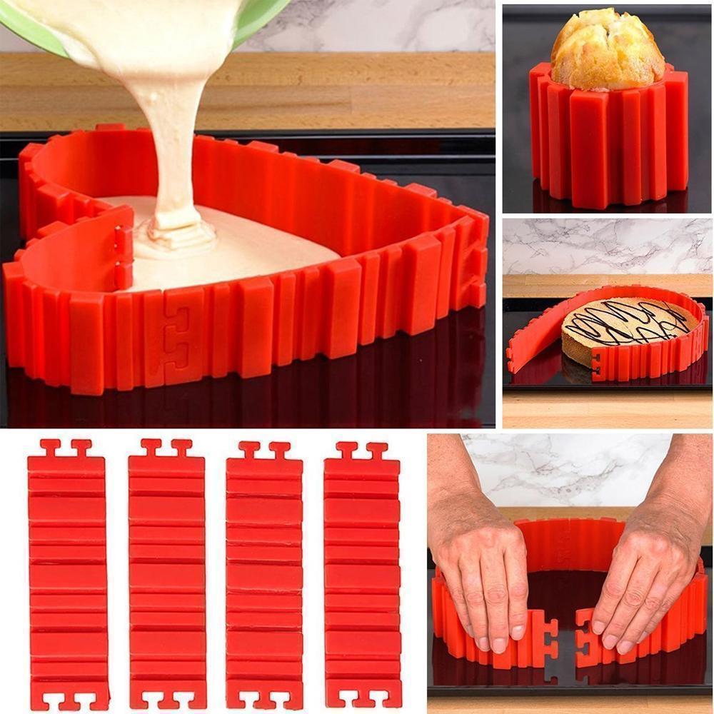 2+2 FREE | BakeArt™ - Silicone Cake Mold DIY