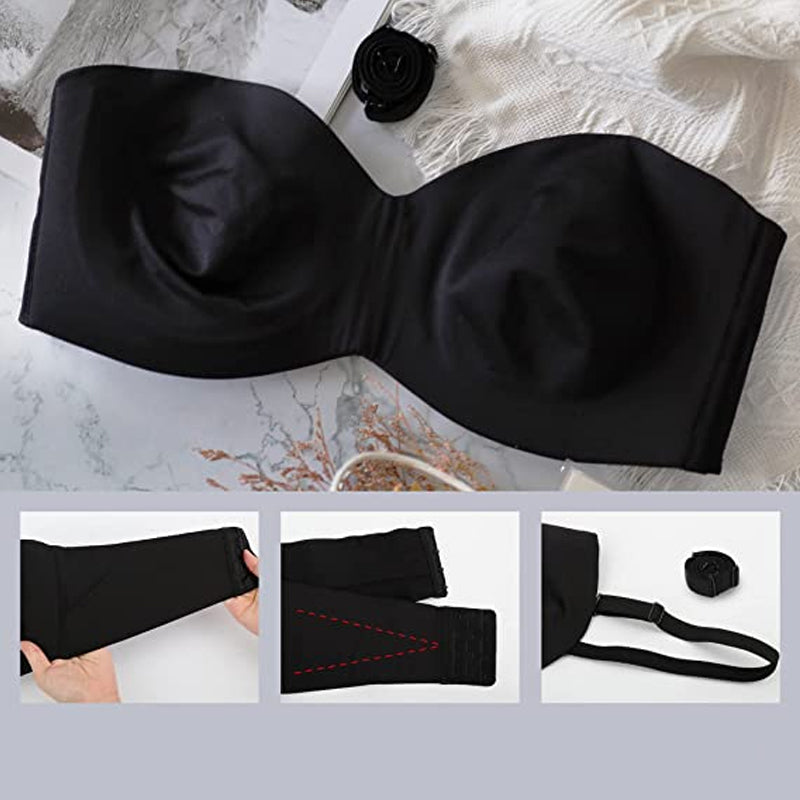 Buy One Get One Free | Nova™ Non-Slip Bandeau Bra [Last Day Sale]