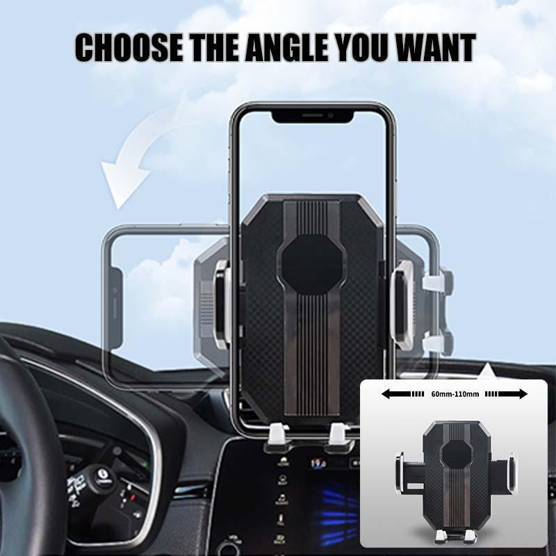 GripTech™ - 360° high-suction mobile phone holder in the car