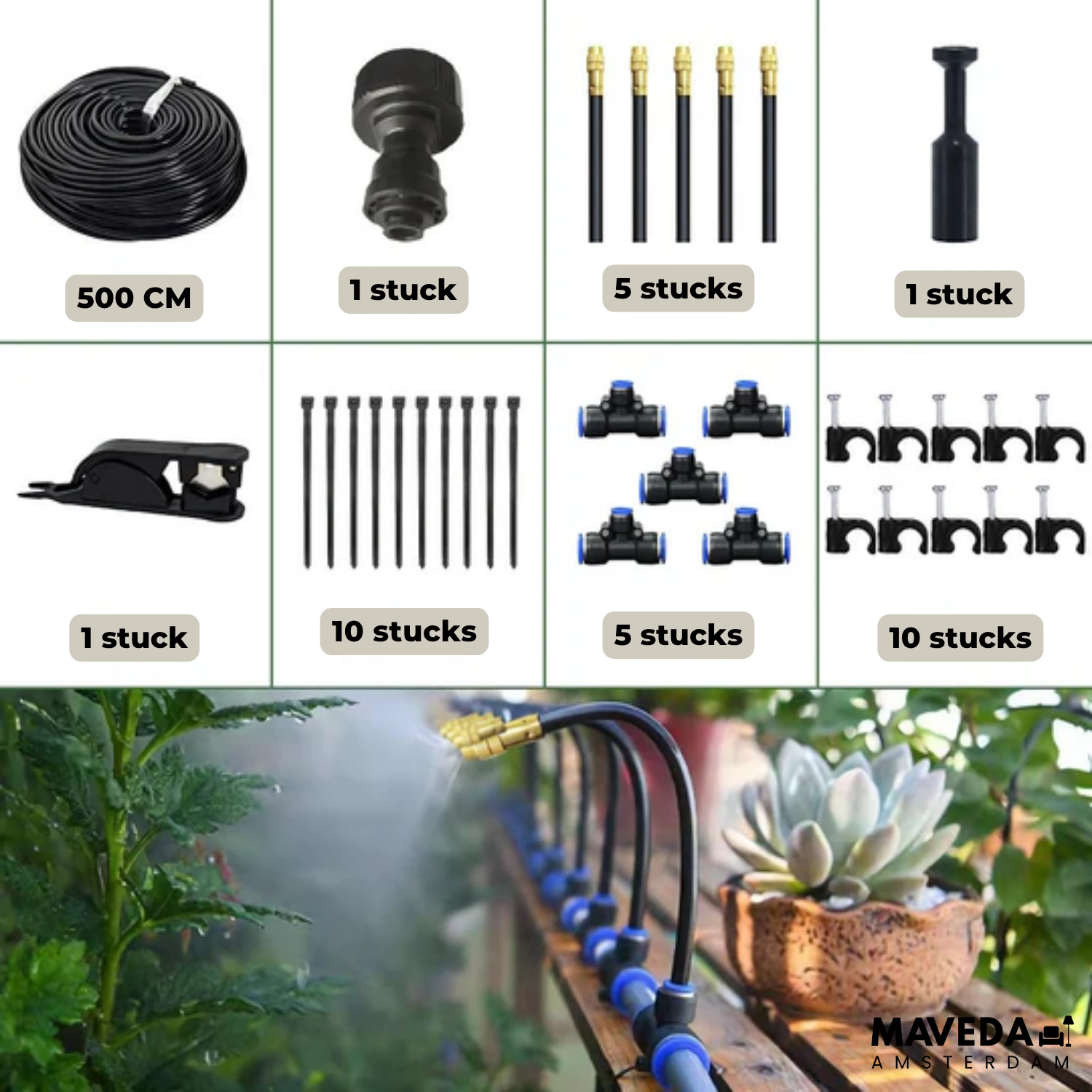 GardenGlow - Smart garden irrigation &amp; cooling at the touch of a button