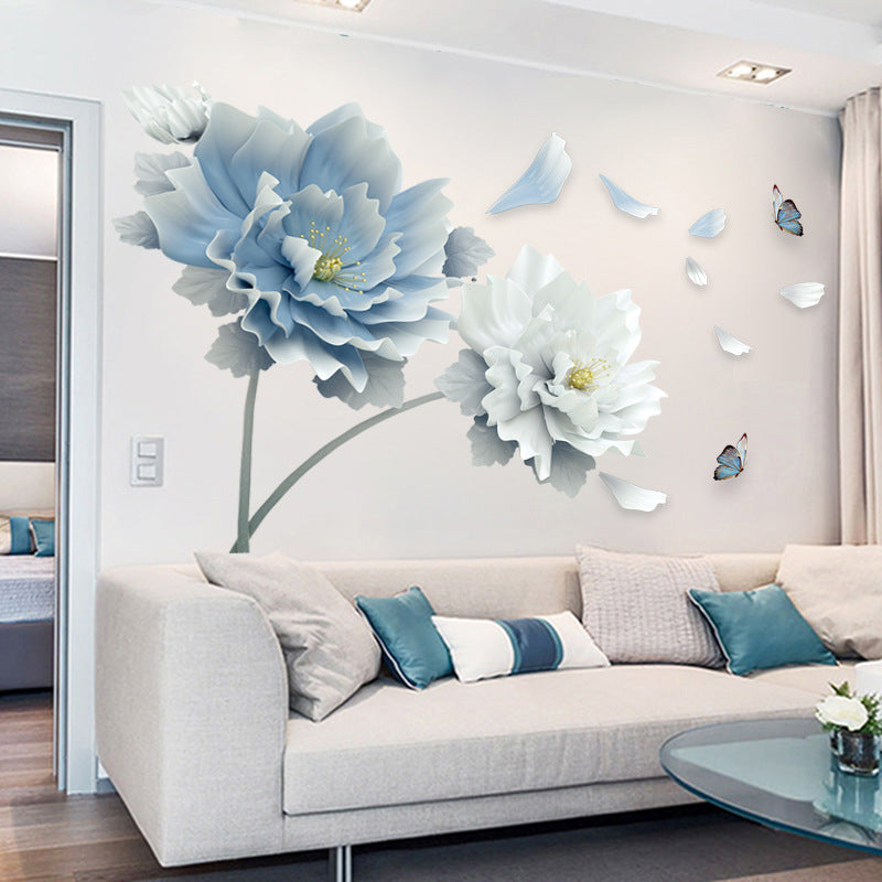Buy 1+1 FREE | FloraWall - Flower wall sticker wallpaper [Last day of sale] 