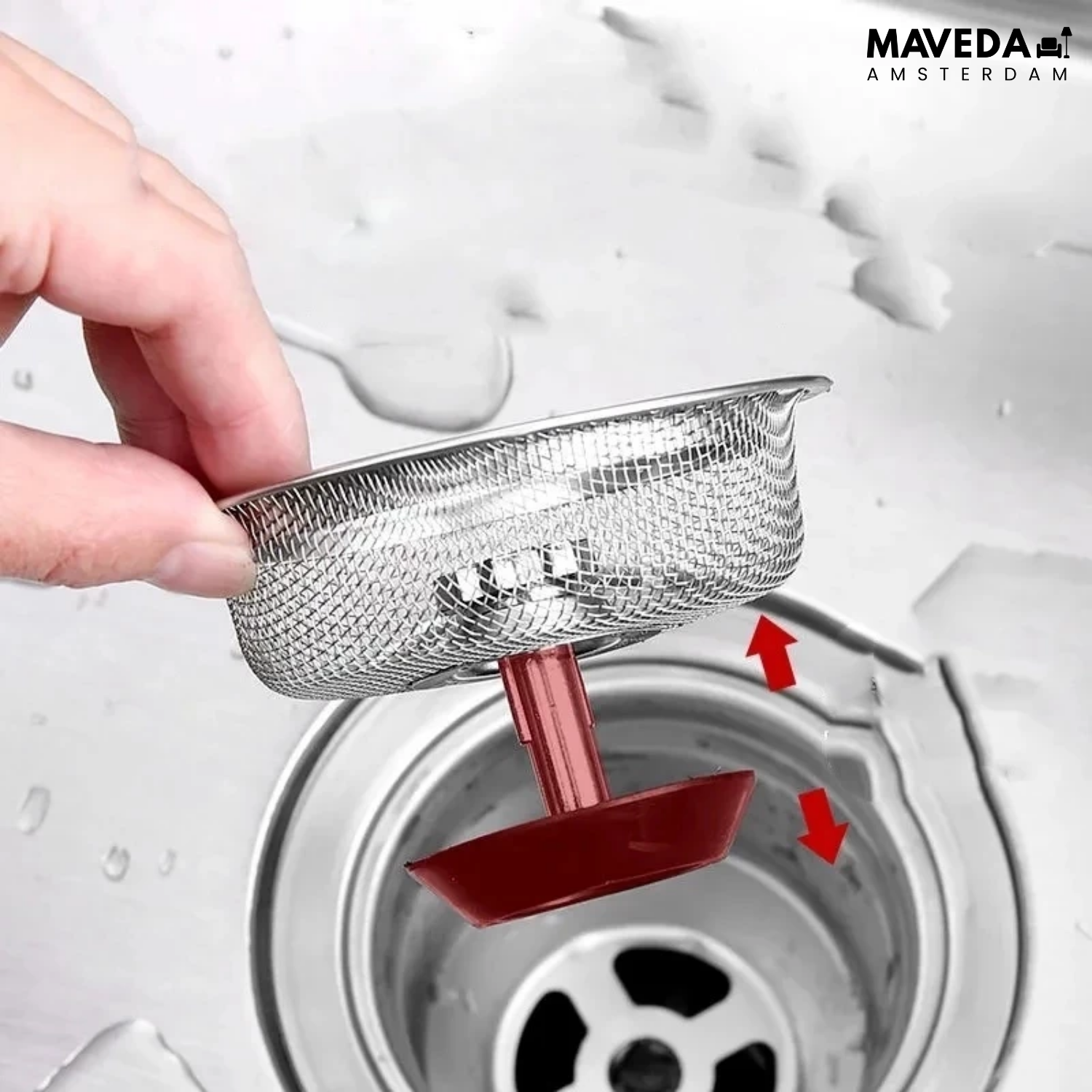Buy one and get one free | SinkStrainer™ - prevent clogs and protect your drain!