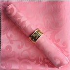Tafelservetten | Jacquardstructuur | Polyester | 10-delige set