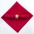 Tafelservetten | Jacquardstructuur | Polyester | 10-delige set
