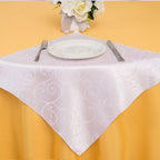 10-delige set polyester tafelservetten met jacquardstructuur
