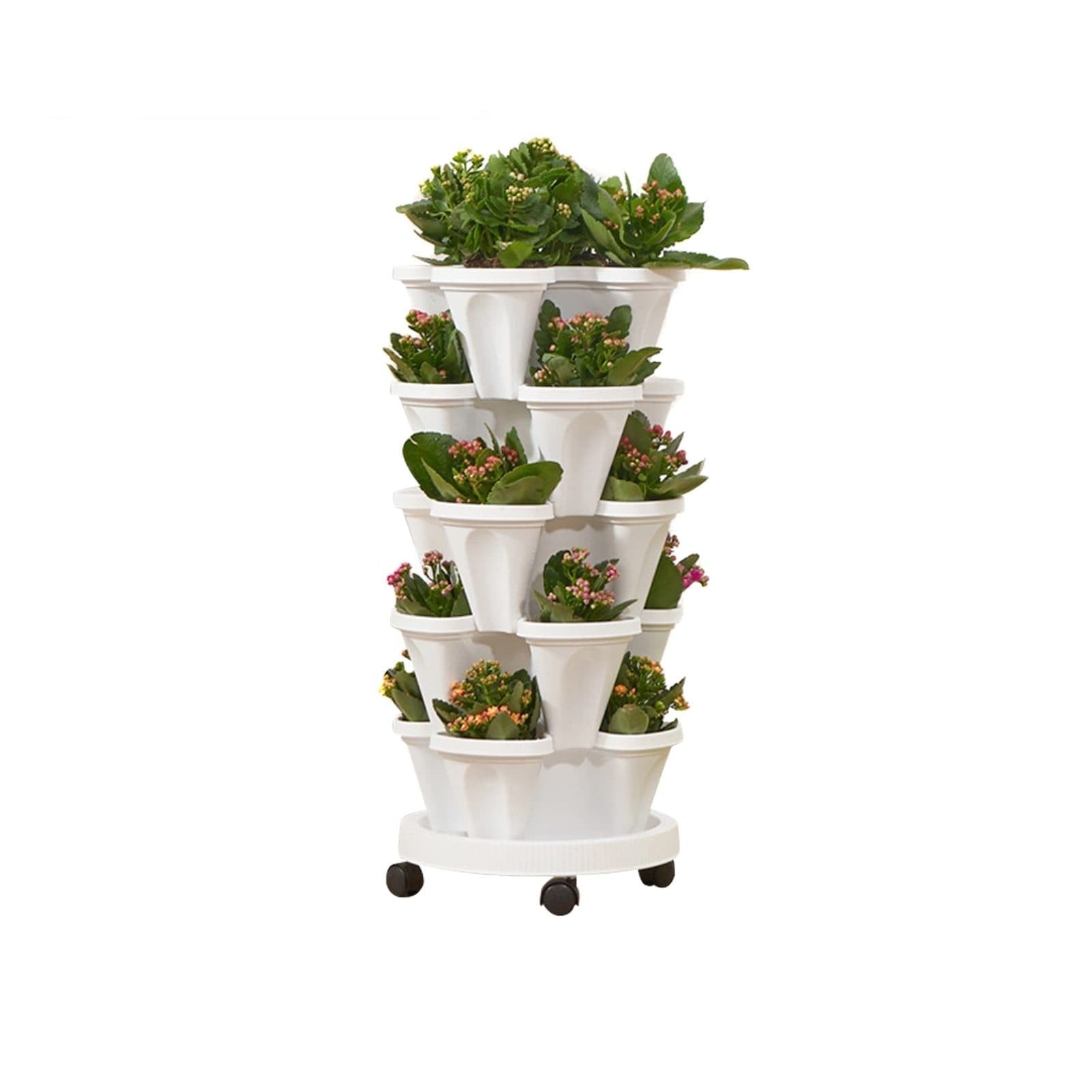 Buy One Get One Free | VertiFlora - Vertical Stackable Plant Pots [Last Day Sale] 