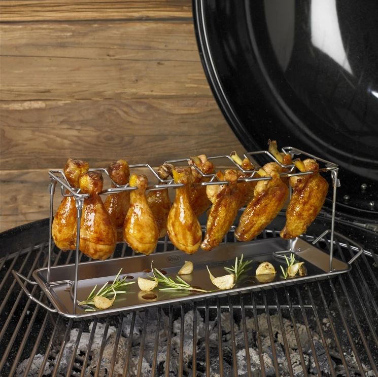GrillNova - Stainless Steel Chicken Grill Grate [Last Day Sale]