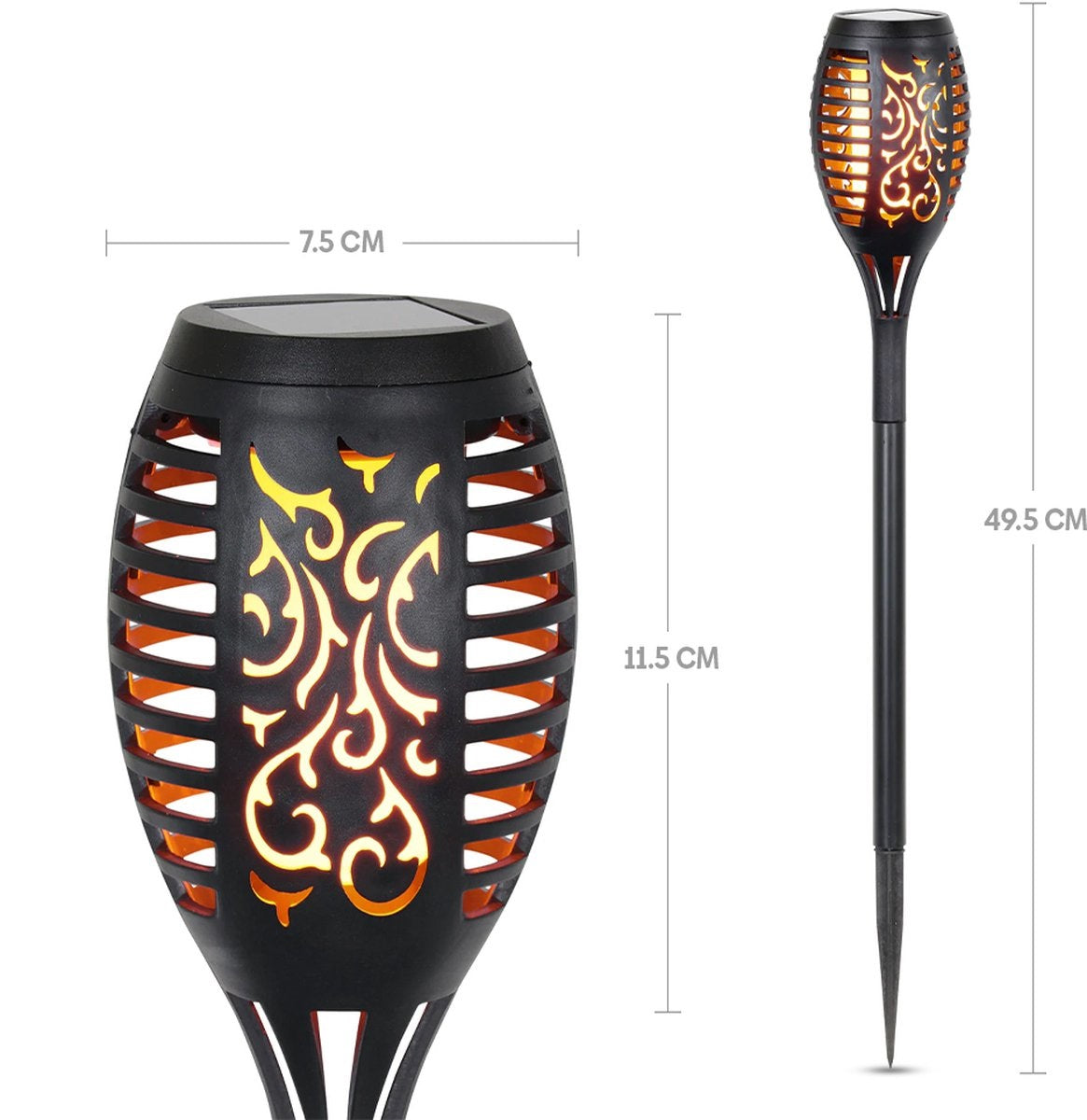 SolarBlaze™ - Solar Flame Lighting [Last Day Sale]