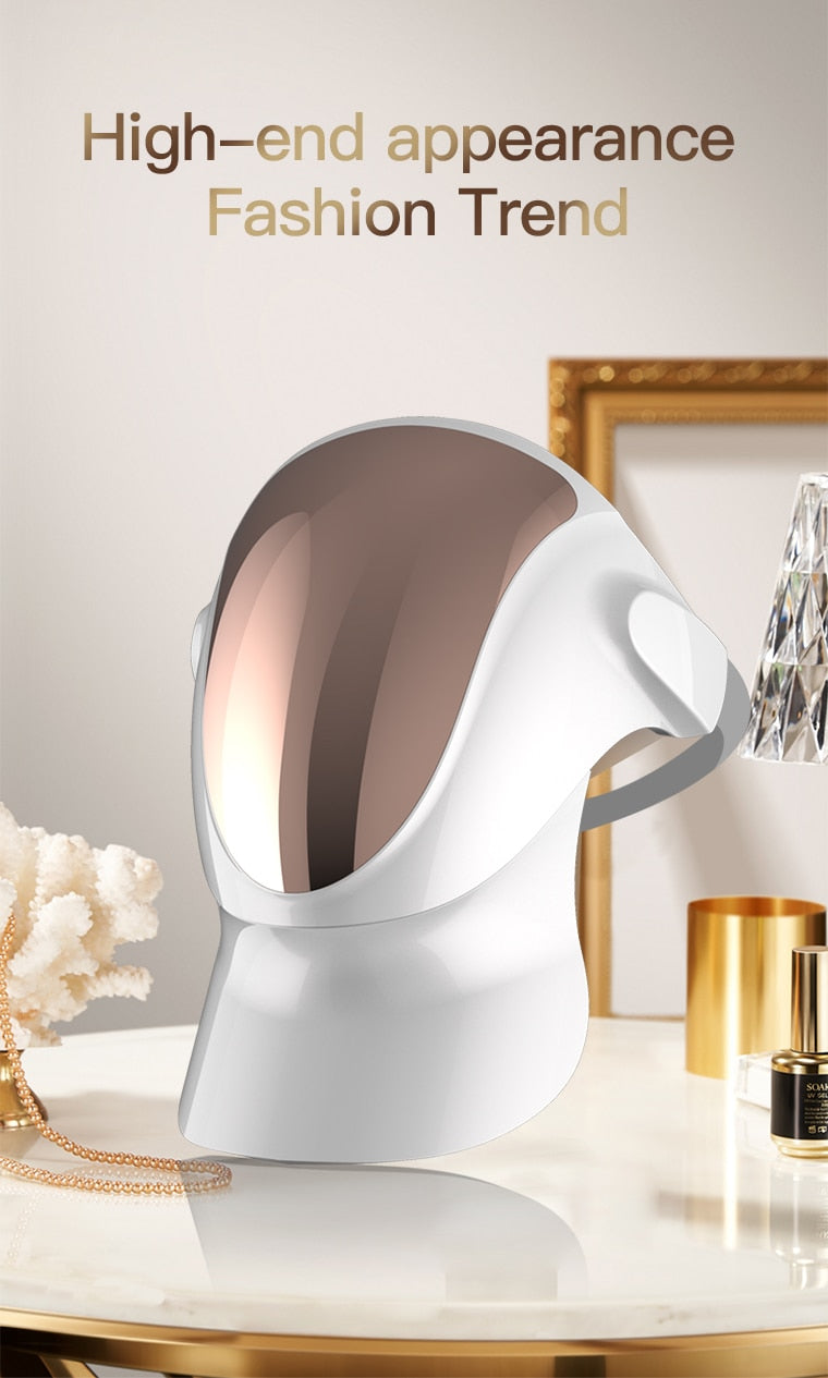 LumaGlow™ LED Lichttherapie Anti-Aging Masker