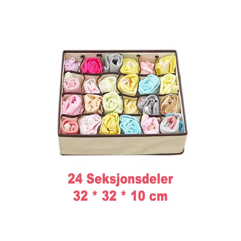 2+2 FREE | SortiBox - Foldable laundry box for the wardrobe