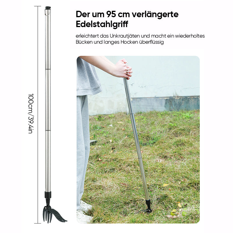 RootPuller - remove weeds without bending over