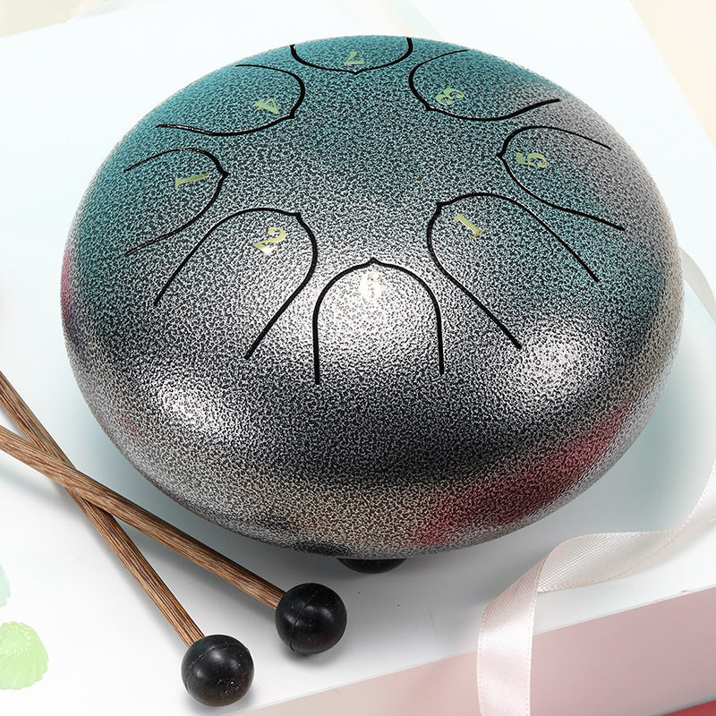 BuddhaSounds - Mini steel-tongue drum 6-inch sound healing drum set [Last-day sale]