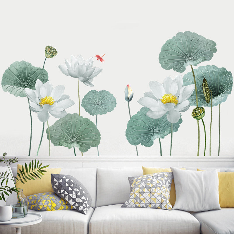 Buy 1+1 FREE | FloraWall - Flower wall sticker wallpaper [Last day of sale] 