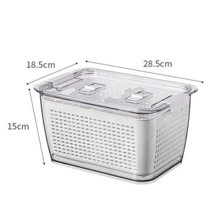 RinseBox - Multifunctional storage box &amp; sieve