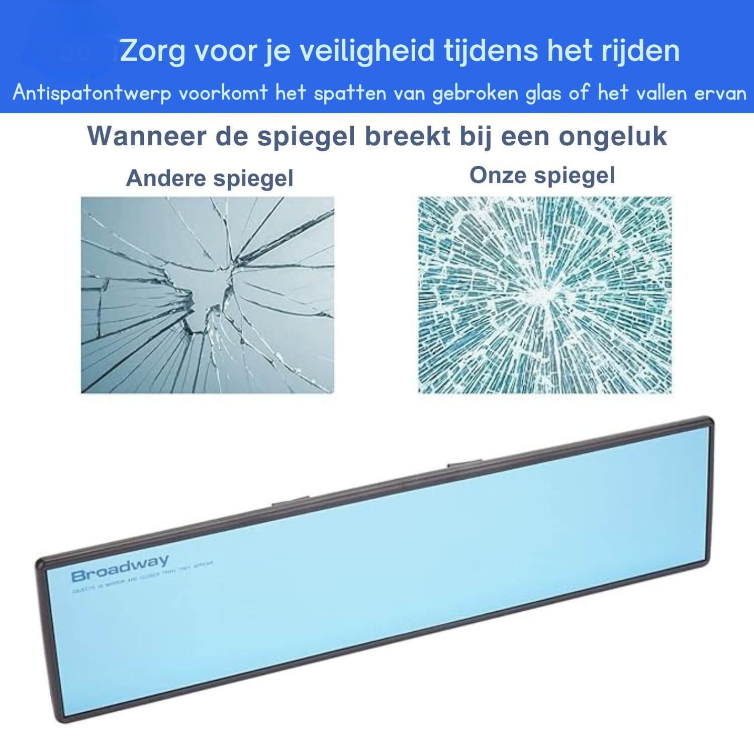 BrightMirror Pro - More visibility. More safety. Less glare.