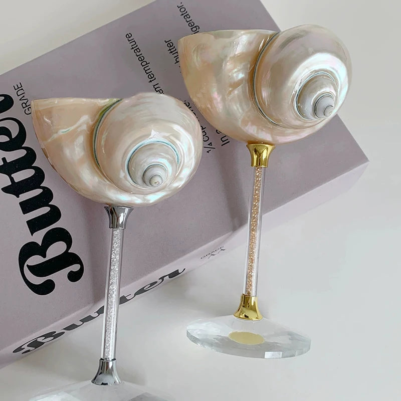 Elegante cocktailglazen geïnspireerd op de oceaan