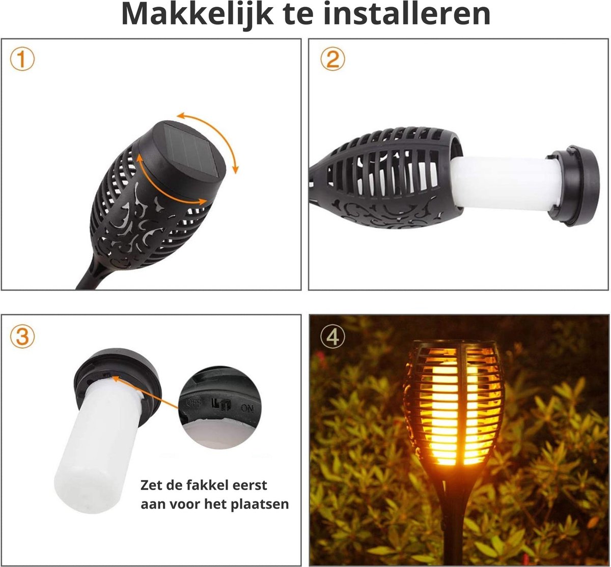 SolarBlaze™ - Solar Flame Lighting [Last Day Sale]