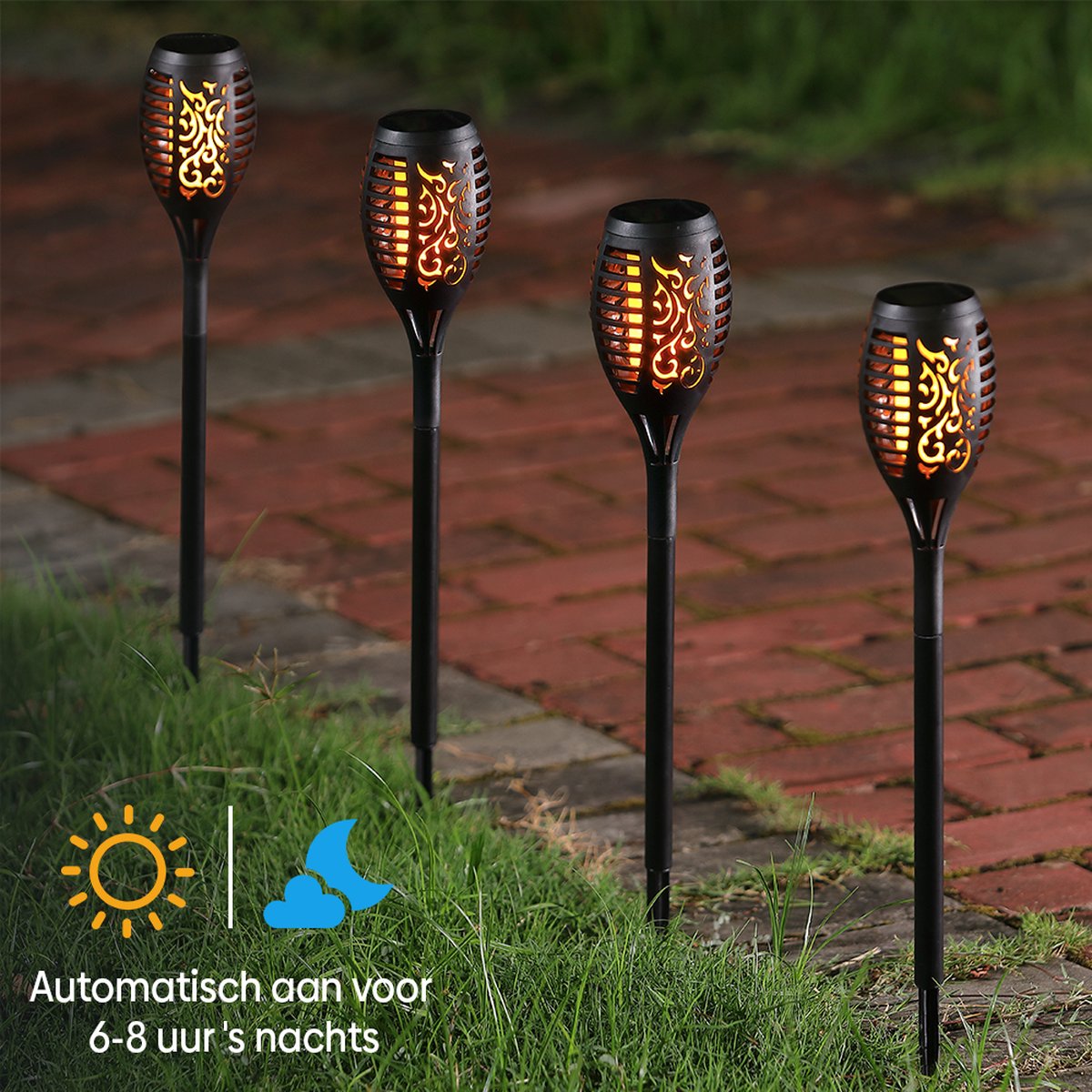 SolarBlaze™ - Solar Flame Lighting [Last Day Sale]