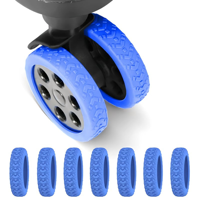4+4 FREE | WheelShield - Protects the wheels of your suitcase and reduces noise.